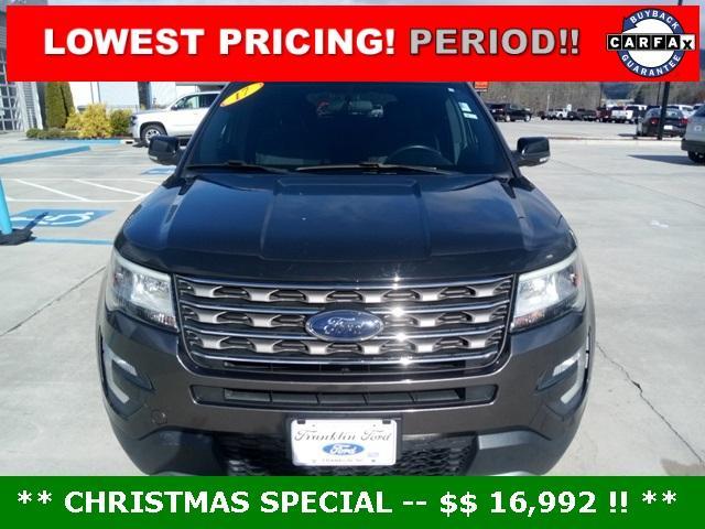 used 2017 Ford Explorer car, priced at $15,700