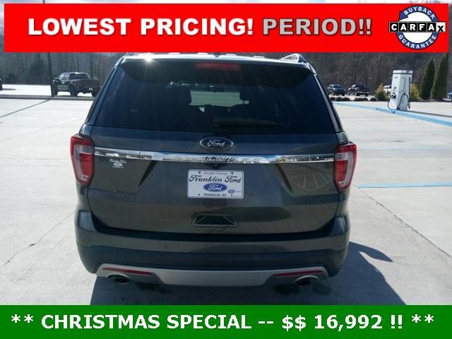 used 2017 Ford Explorer car, priced at $15,700