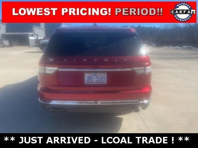 used 2020 Lincoln Aviator car, priced at $29,680