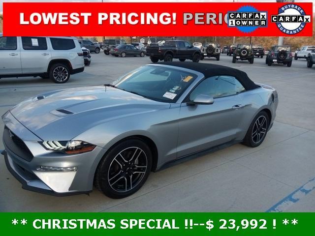 used 2022 Ford Mustang car, priced at $23,340