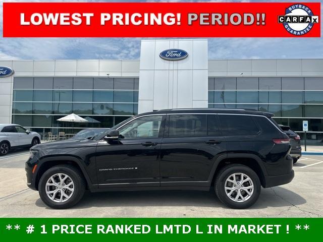 used 2021 Jeep Grand Cherokee L car, priced at $33,990