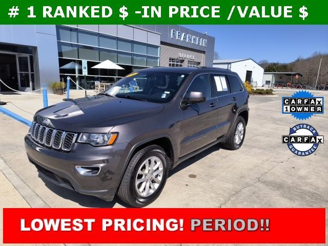 used 2021 Jeep Grand Cherokee car, priced at $19,688