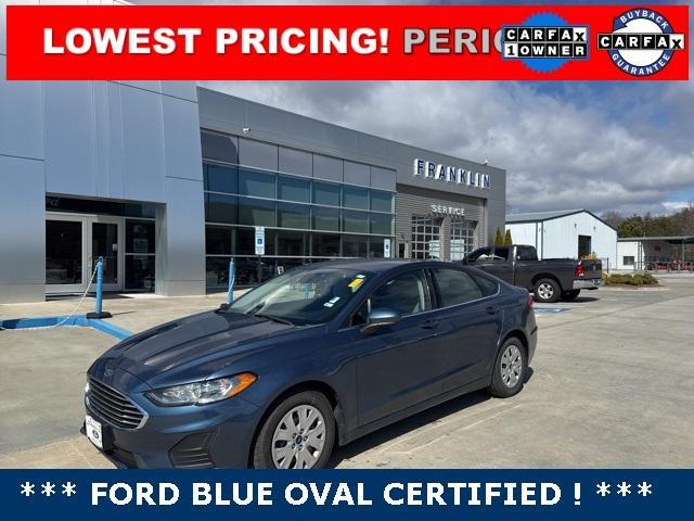 used 2019 Ford Fusion car, priced at $15,312