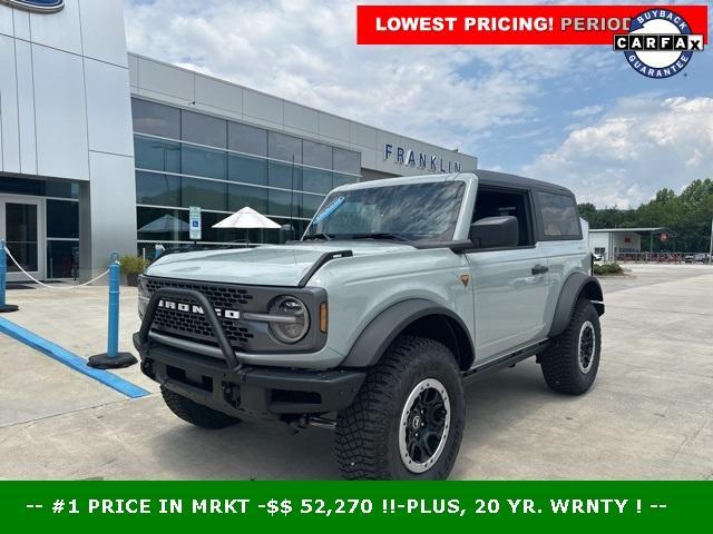 new 2024 Ford Bronco car, priced at $55,270