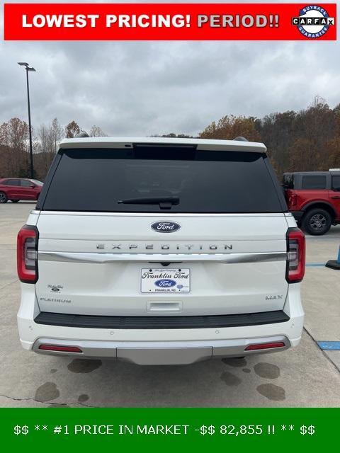 new 2024 Ford Expedition Max car, priced at $83,855