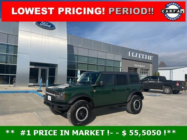 new 2024 Ford Bronco car, priced at $55,005