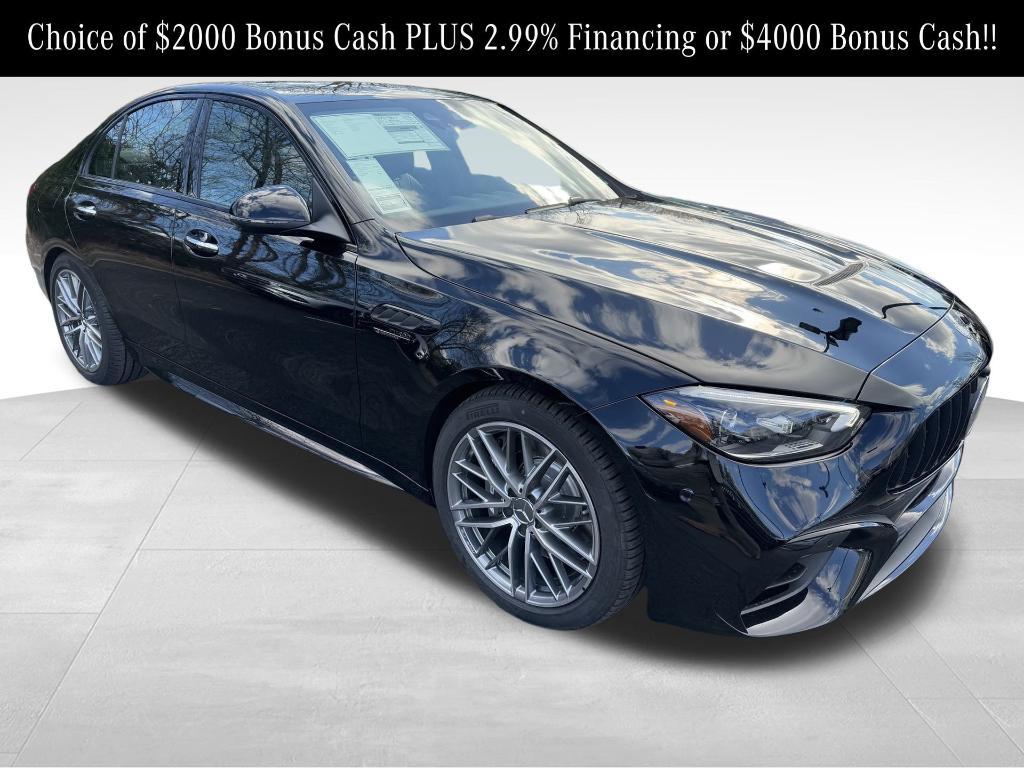 new 2025 Mercedes-Benz AMG C 63 car, priced at $90,000