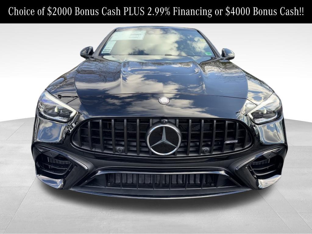 new 2025 Mercedes-Benz AMG C 63 car, priced at $90,000
