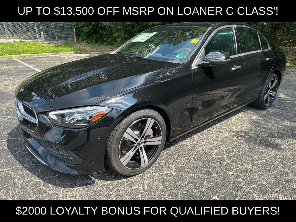 used 2025 Mercedes-Benz C-Class car, priced at $47,500