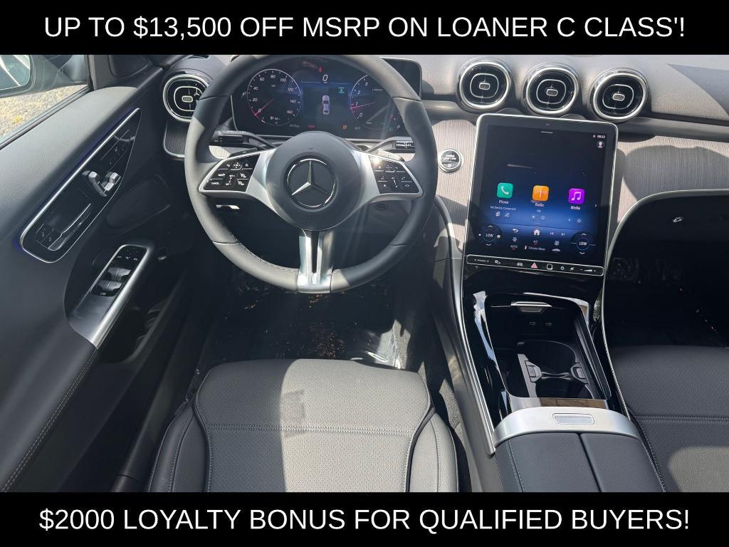 used 2025 Mercedes-Benz C-Class car, priced at $47,500