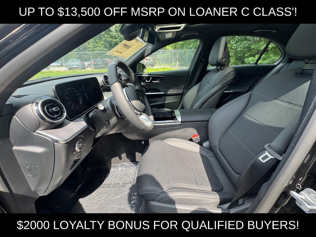 used 2025 Mercedes-Benz C-Class car, priced at $47,500