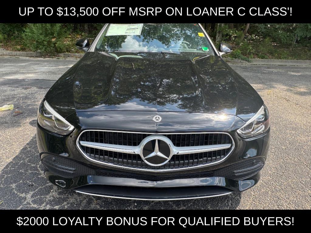 used 2025 Mercedes-Benz C-Class car, priced at $47,500