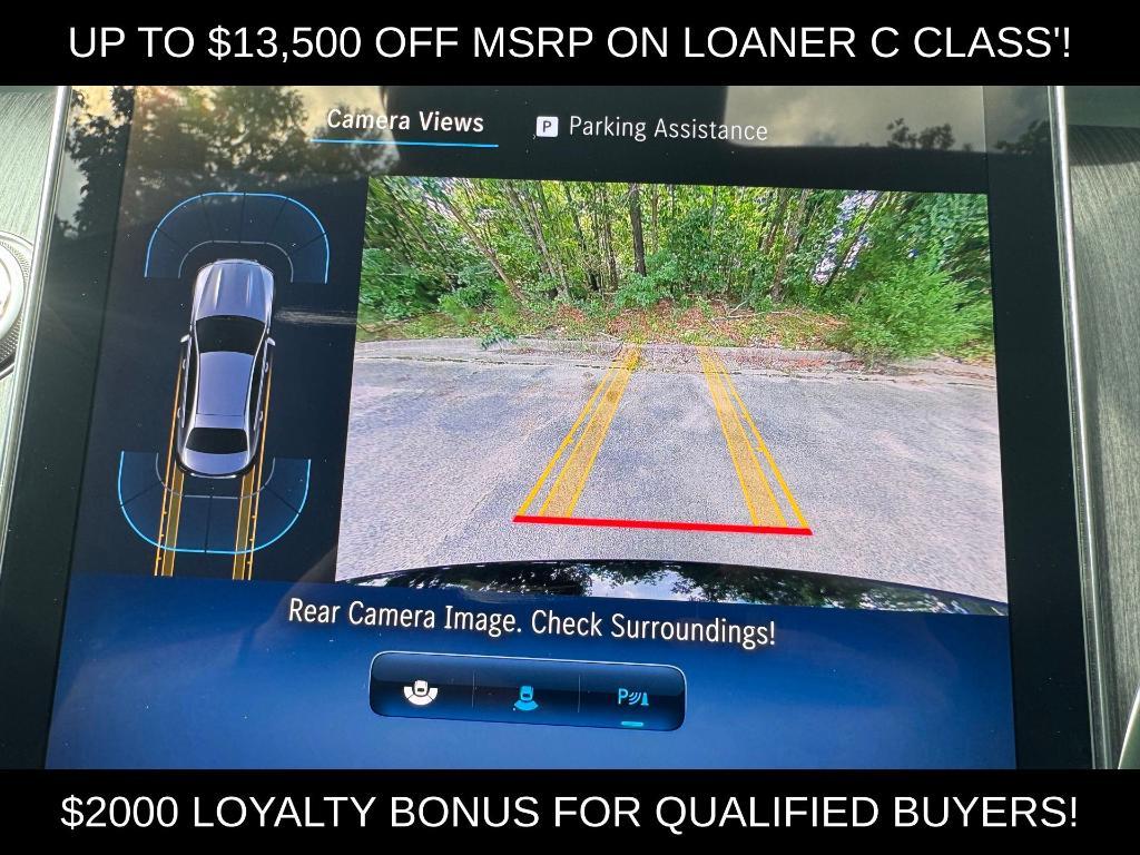 used 2025 Mercedes-Benz C-Class car, priced at $47,500