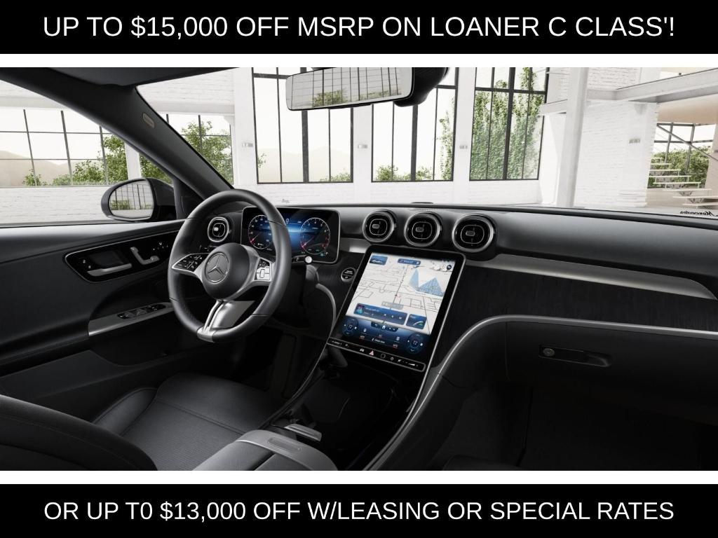 new 2025 Mercedes-Benz C-Class car, priced at $46,500
