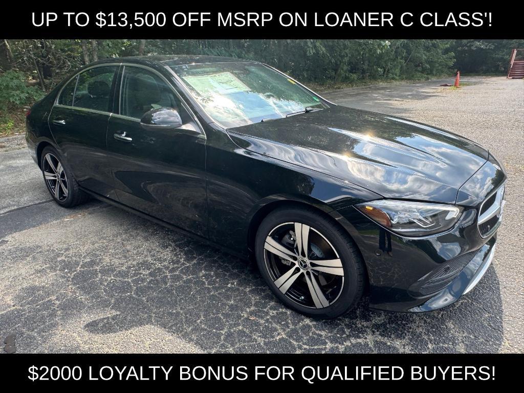 used 2025 Mercedes-Benz C-Class car, priced at $47,500