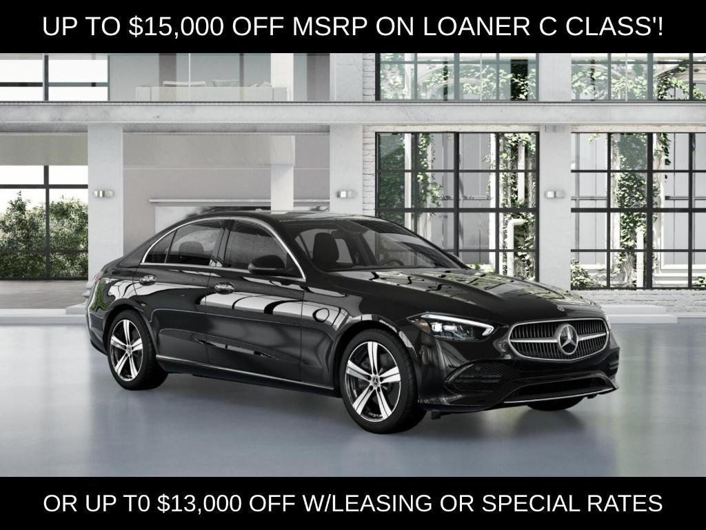 new 2025 Mercedes-Benz C-Class car, priced at $46,500