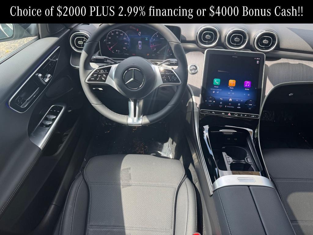 new 2025 Mercedes-Benz C-Class car, priced at $52,885