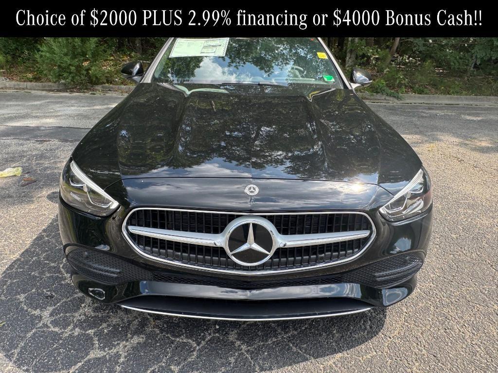 new 2025 Mercedes-Benz C-Class car, priced at $52,885