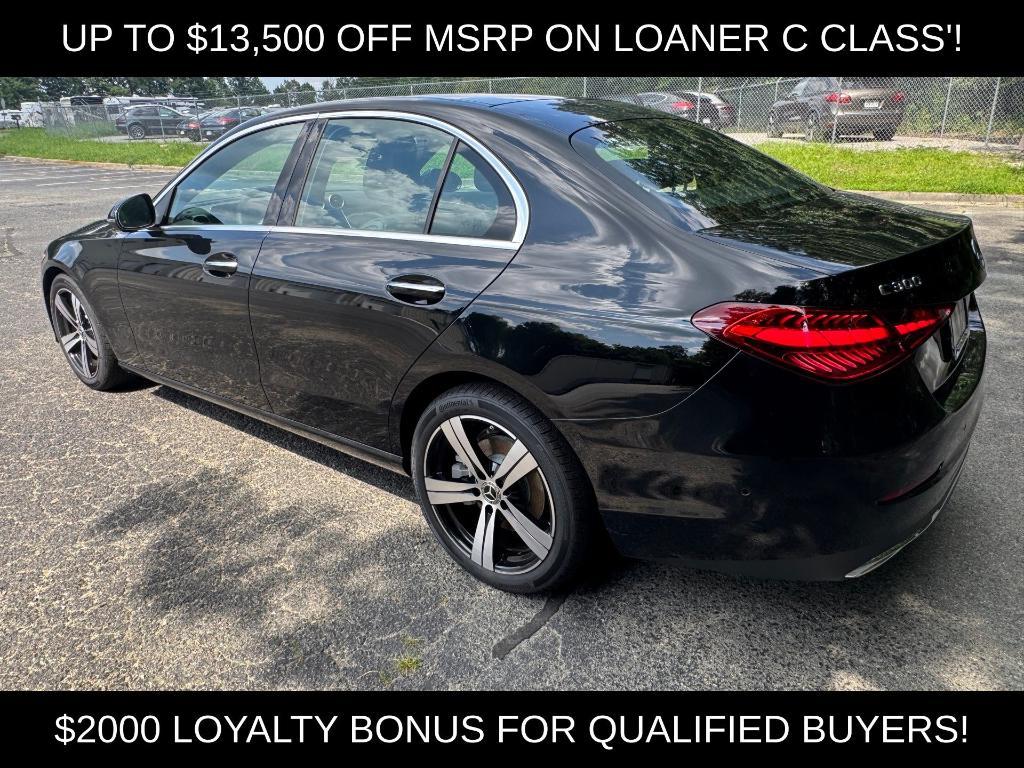 used 2025 Mercedes-Benz C-Class car, priced at $47,500