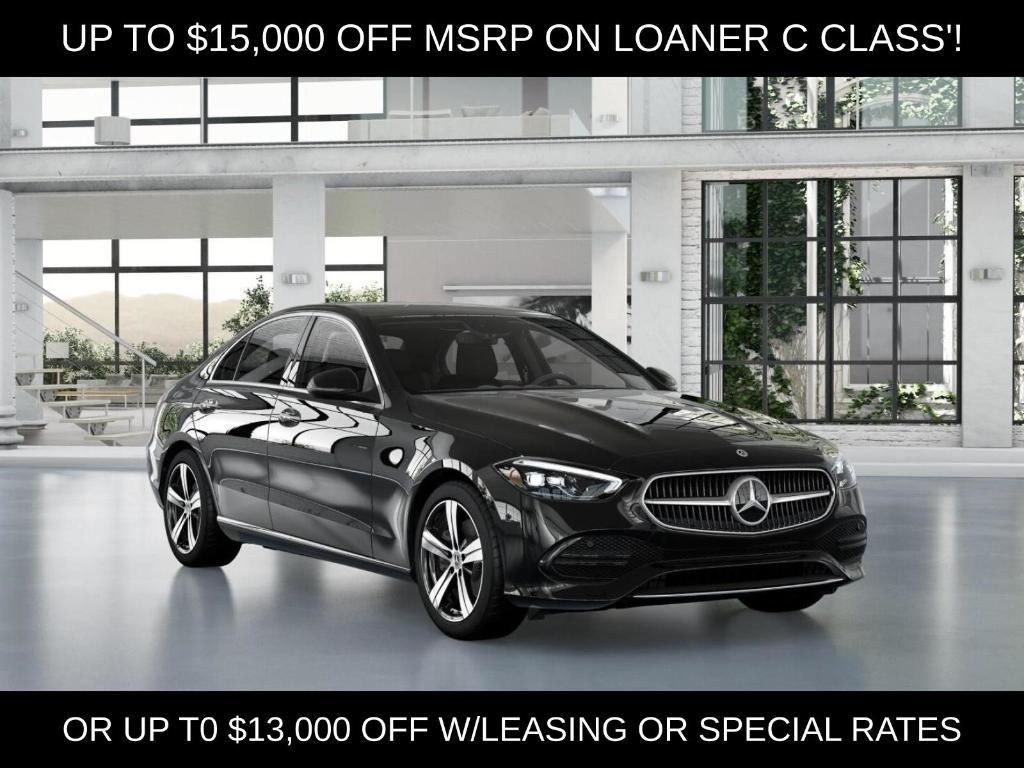 new 2025 Mercedes-Benz C-Class car, priced at $46,500