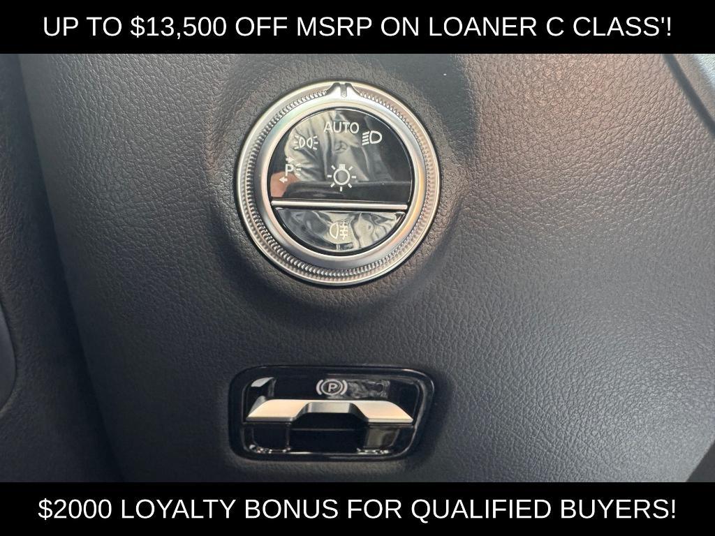 used 2025 Mercedes-Benz C-Class car, priced at $47,500