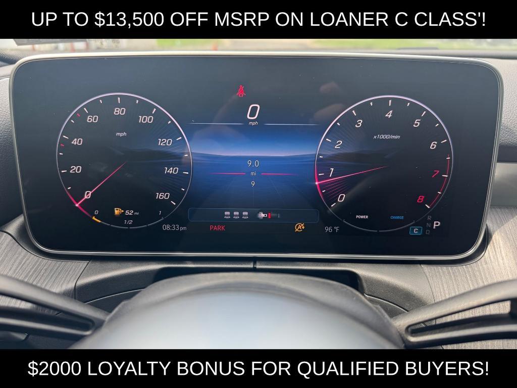 used 2025 Mercedes-Benz C-Class car, priced at $47,500
