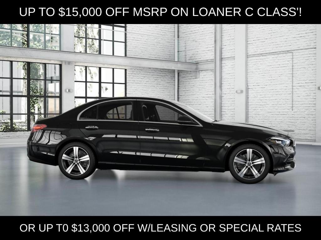 new 2025 Mercedes-Benz C-Class car, priced at $46,500