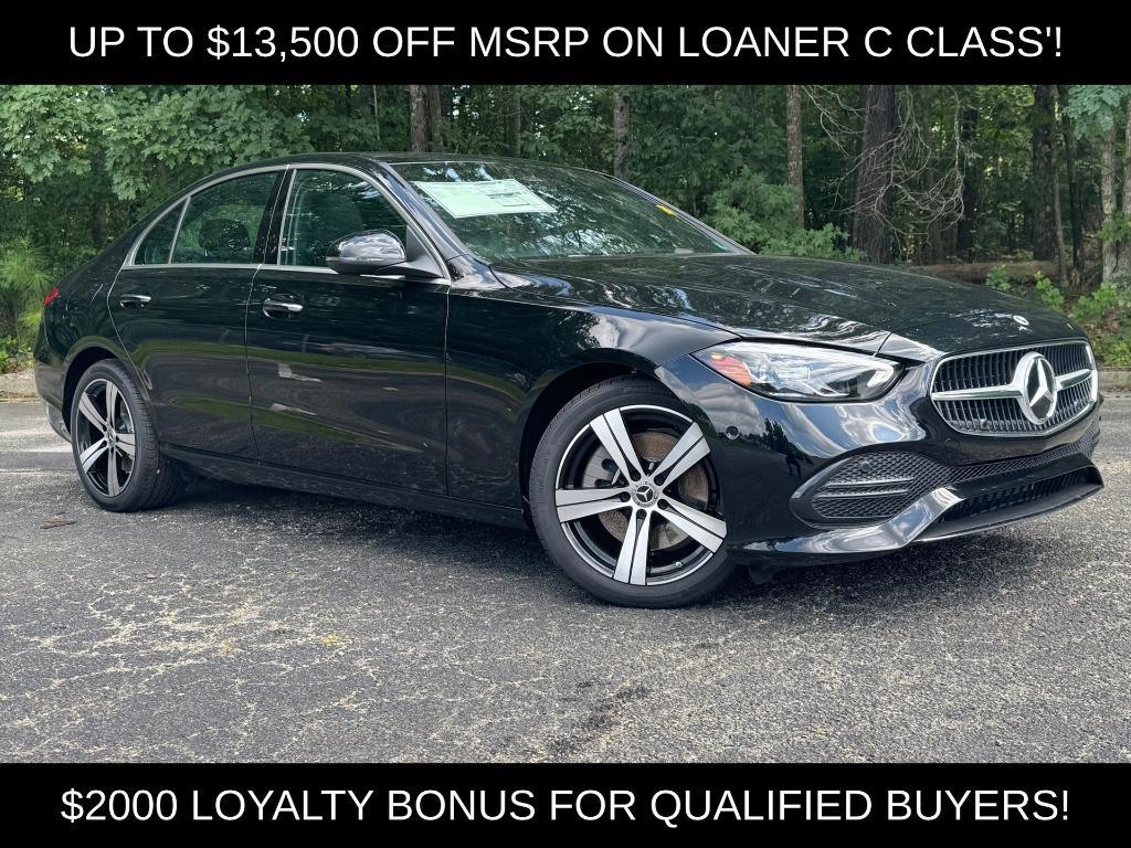 used 2025 Mercedes-Benz C-Class car, priced at $47,500