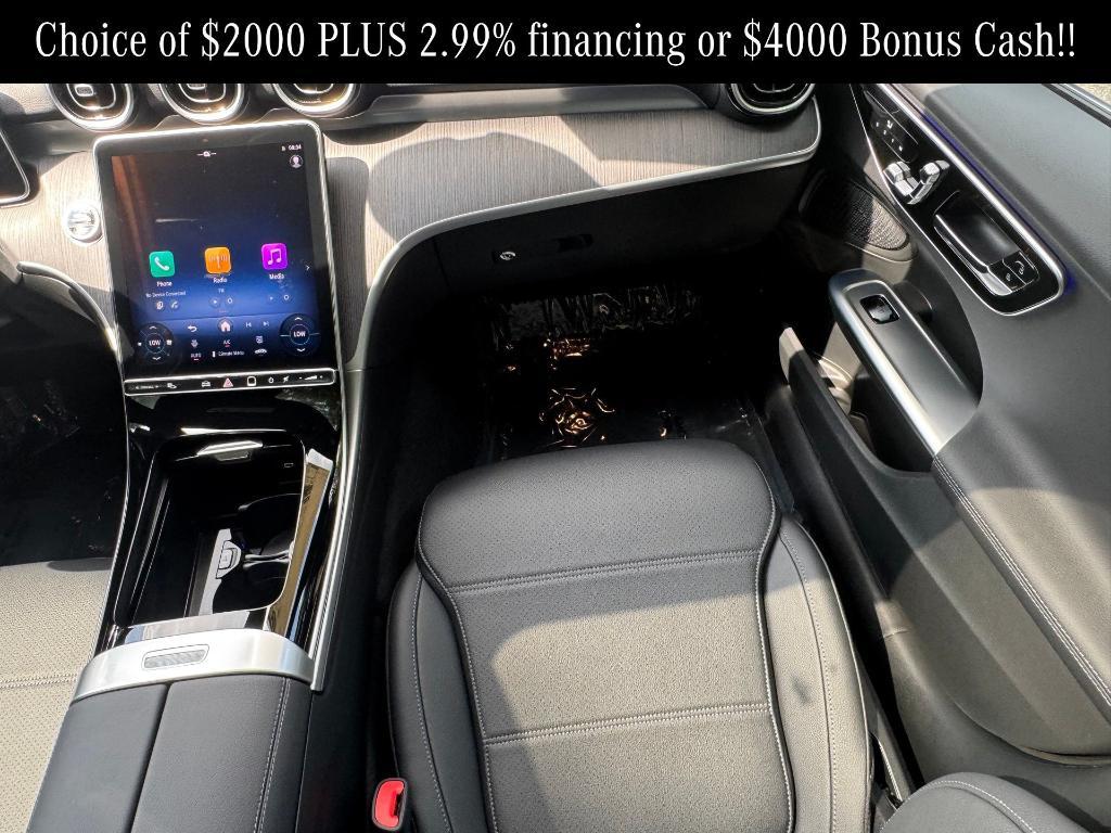 new 2025 Mercedes-Benz C-Class car, priced at $52,885