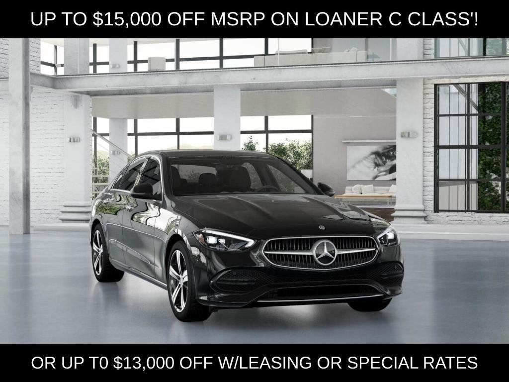 new 2025 Mercedes-Benz C-Class car, priced at $46,500