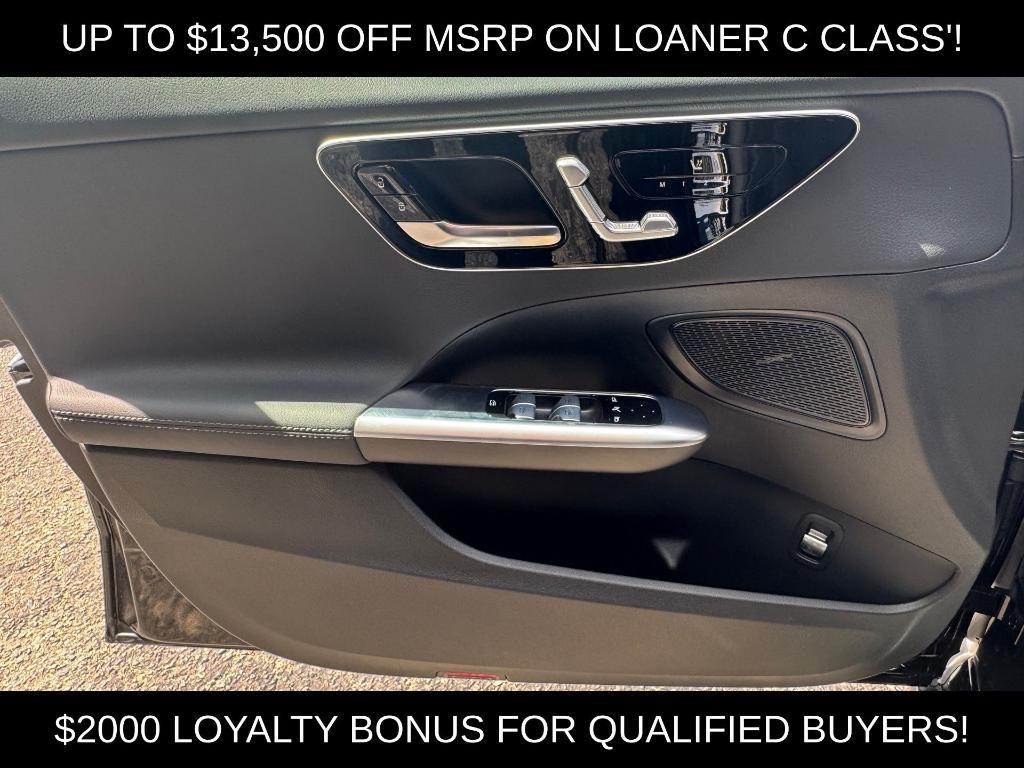 used 2025 Mercedes-Benz C-Class car, priced at $47,500