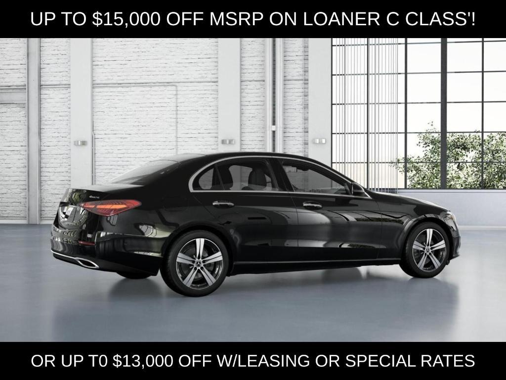 new 2025 Mercedes-Benz C-Class car, priced at $46,500