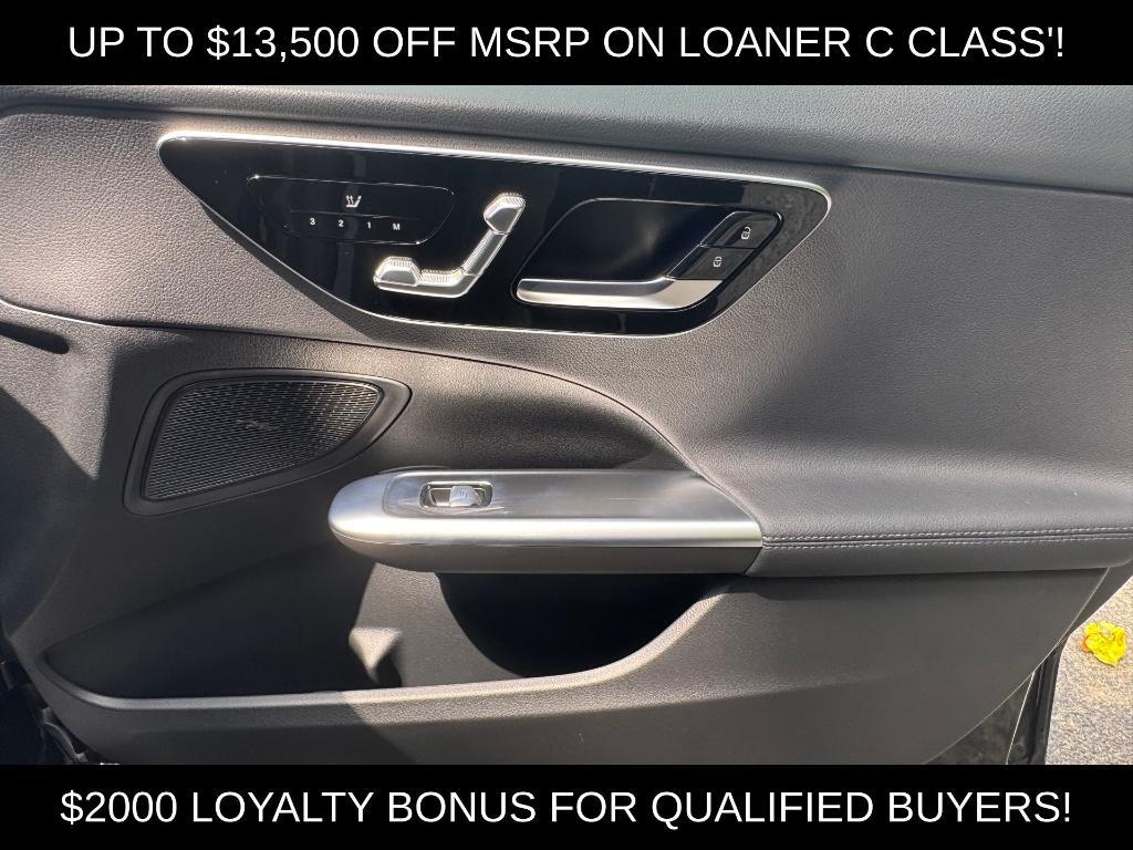 used 2025 Mercedes-Benz C-Class car, priced at $47,500