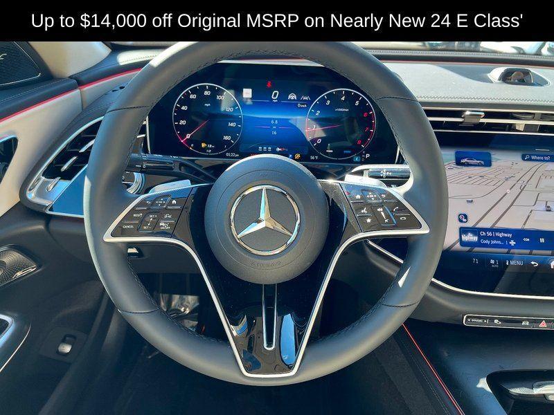 used 2024 Mercedes-Benz E-Class car, priced at $69,500