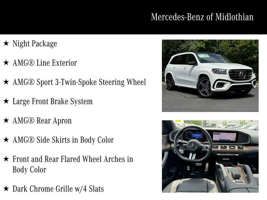 used 2024 Mercedes-Benz GLS 450 car, priced at $83,975