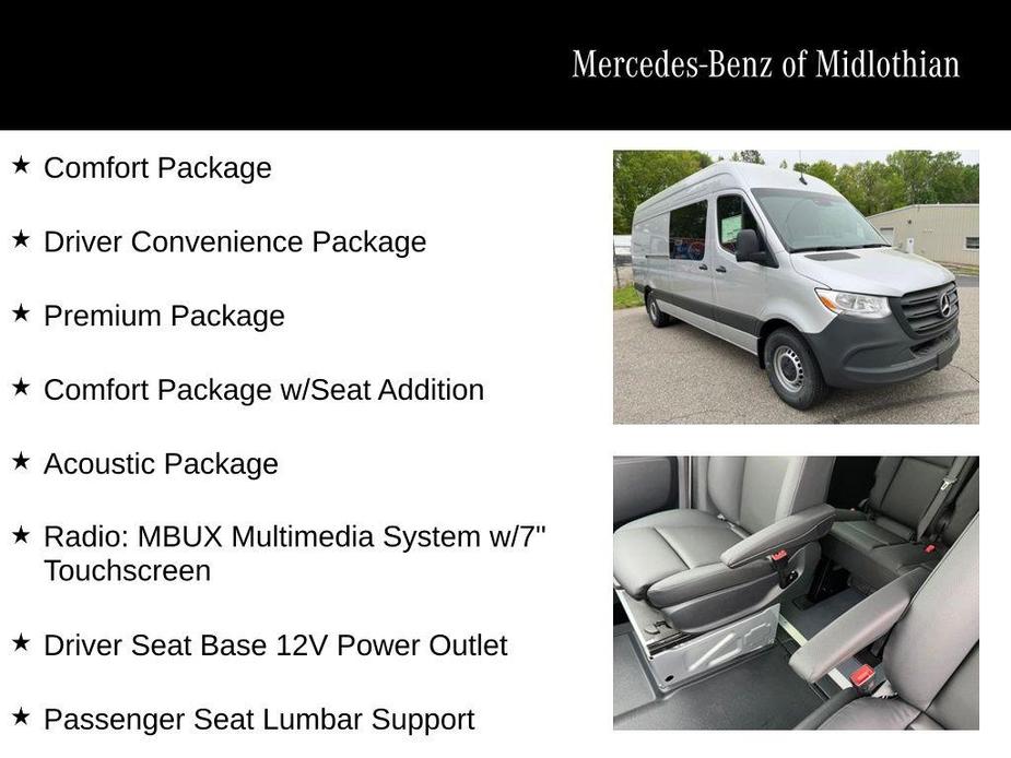 new 2024 Mercedes-Benz Sprinter 2500 car, priced at $69,742