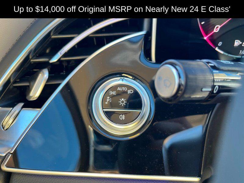 used 2024 Mercedes-Benz E-Class car, priced at $64,888