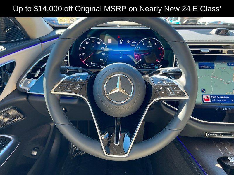 used 2024 Mercedes-Benz E-Class car, priced at $64,888