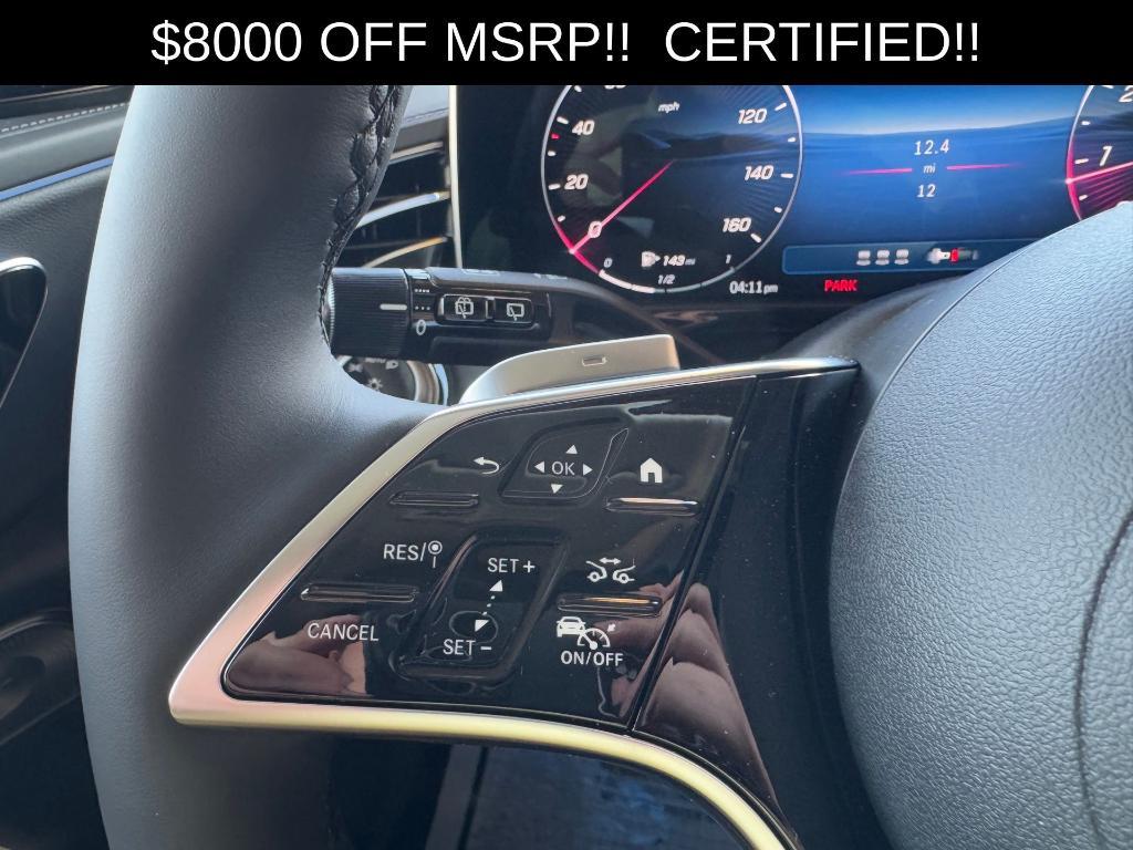new 2025 Mercedes-Benz E-Class car, priced at $75,000