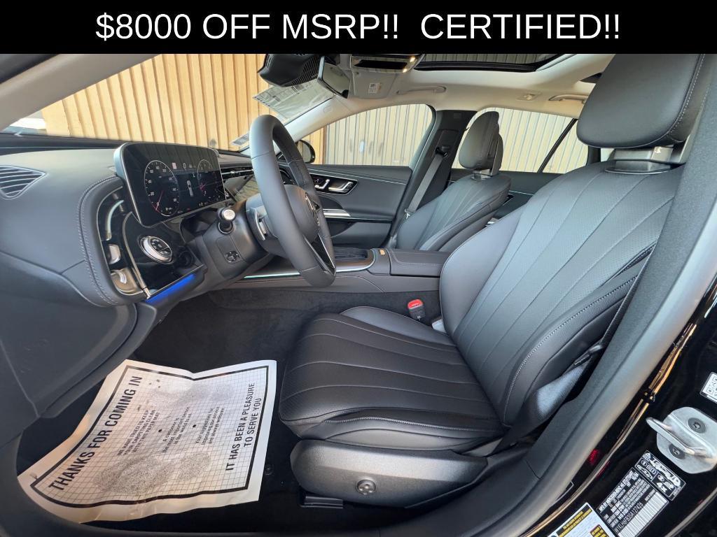 new 2025 Mercedes-Benz E-Class car, priced at $75,000