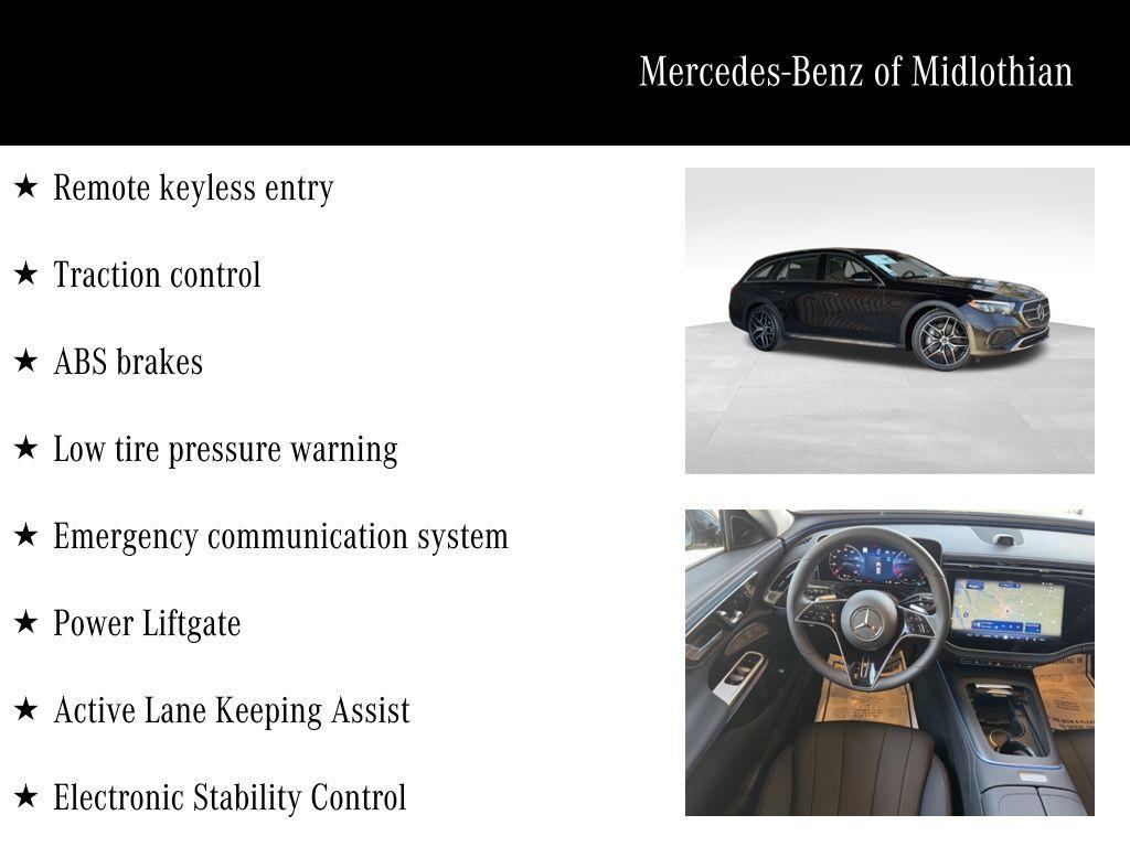 used 2025 Mercedes-Benz E-Class car, priced at $83,025