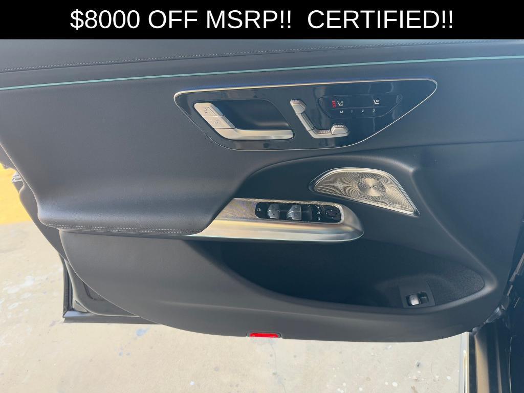 new 2025 Mercedes-Benz E-Class car, priced at $75,000