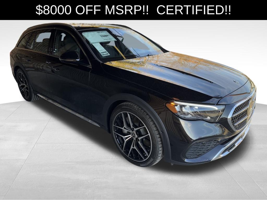 new 2025 Mercedes-Benz E-Class car, priced at $75,000