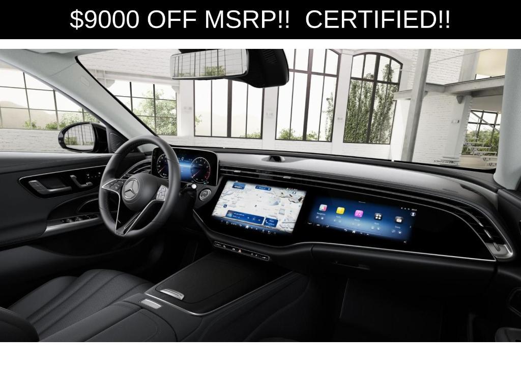 new 2025 Mercedes-Benz E-Class car, priced at $74,025