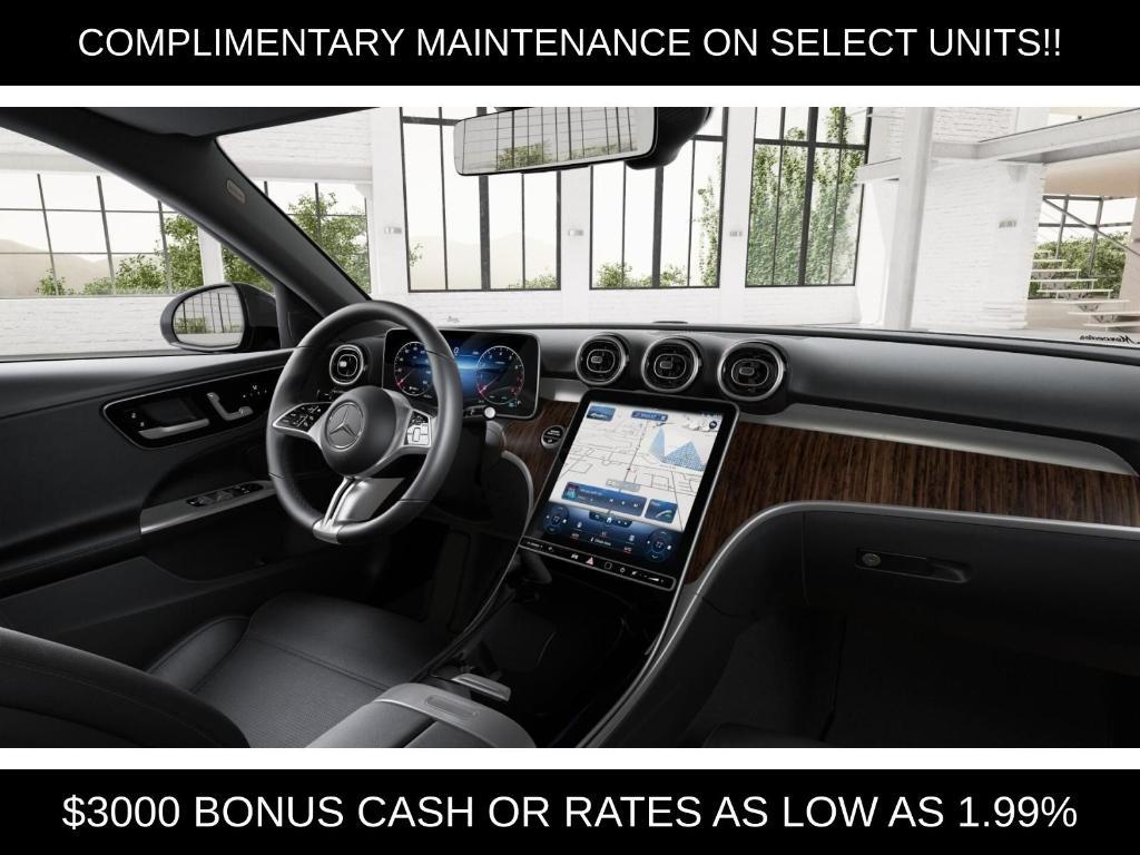 new 2026 Mercedes-Benz C-Class car, priced at $52,935