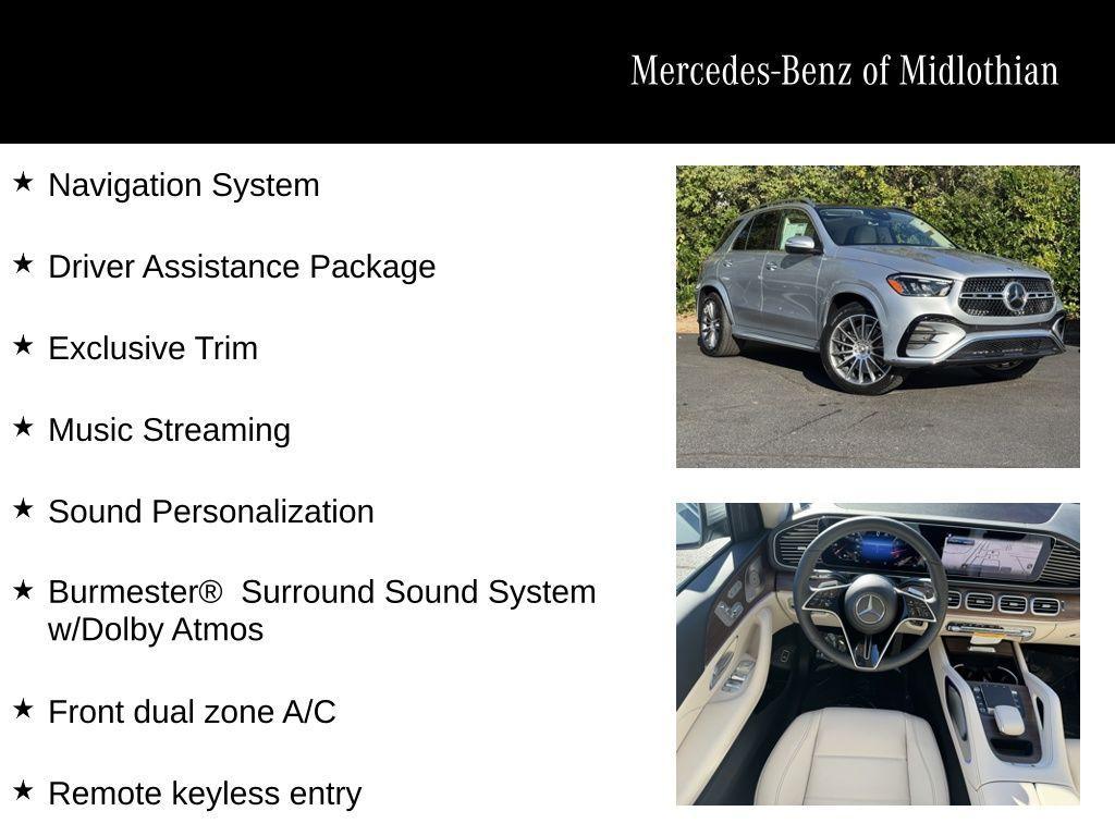 new 2026 Mercedes-Benz GLE 450 car, priced at $81,485