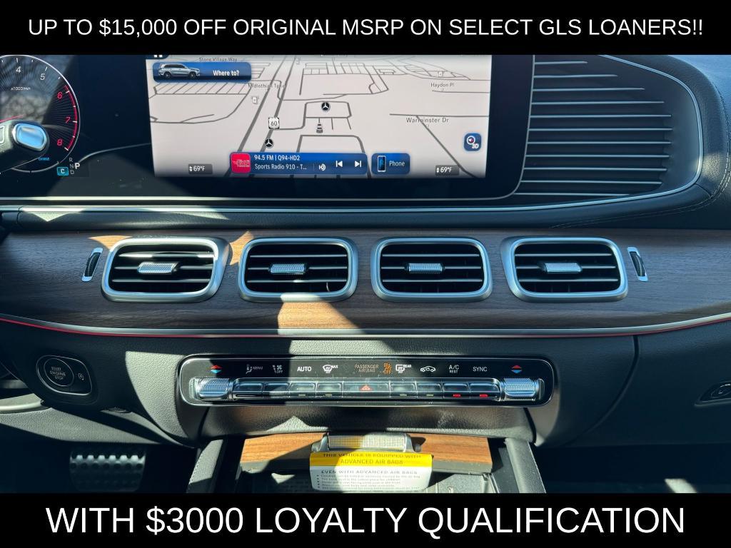 used 2025 Mercedes-Benz GLS 450 car, priced at $96,675