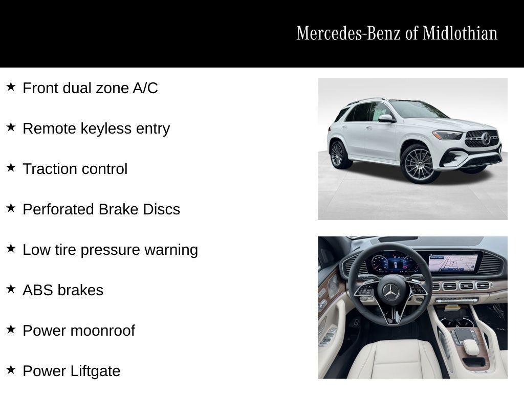 new 2025 Mercedes-Benz GLE 450 car, priced at $84,550