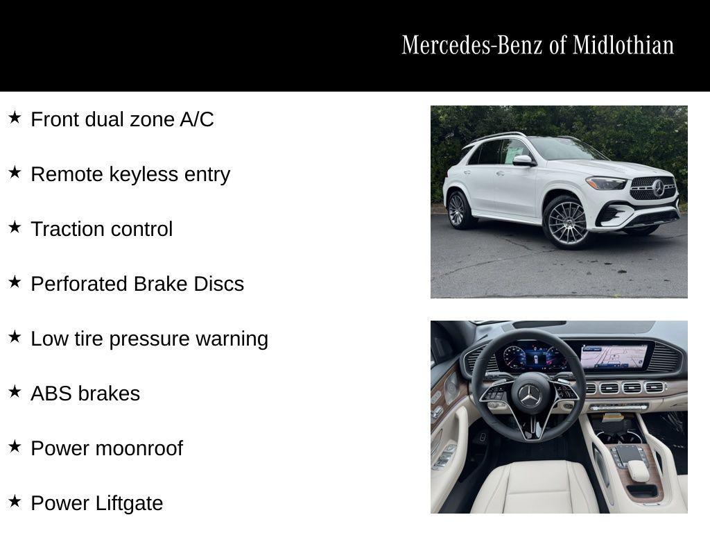new 2025 Mercedes-Benz GLE 450 car, priced at $84,550