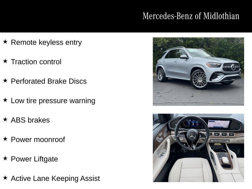 new 2025 Mercedes-Benz GLE 450 car, priced at $84,550
